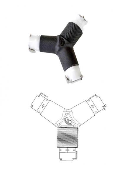 2-fach Verteiler CPC 8 mm